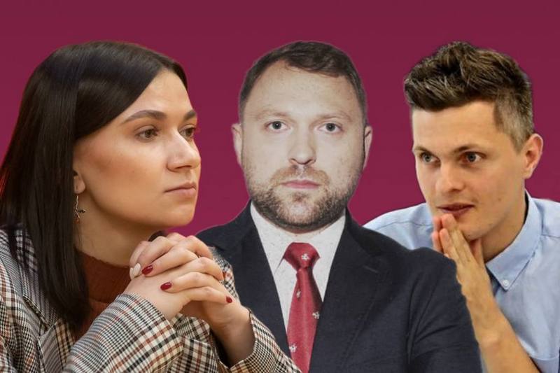 Наста Роўда, Ігар Кулей і Руслан Кулевіч. Калаж: БАЖ