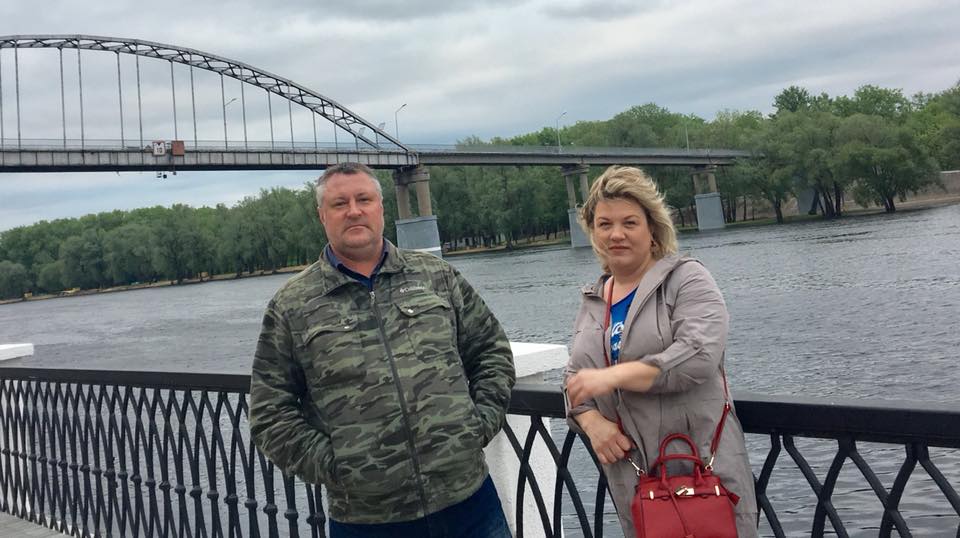 Леанід і Аксана Судаленкі. Фота з сацсетак