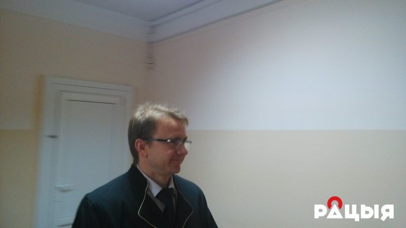 Суддзя Аляксандр Саўчук. Фота "Радыё Рацыя"