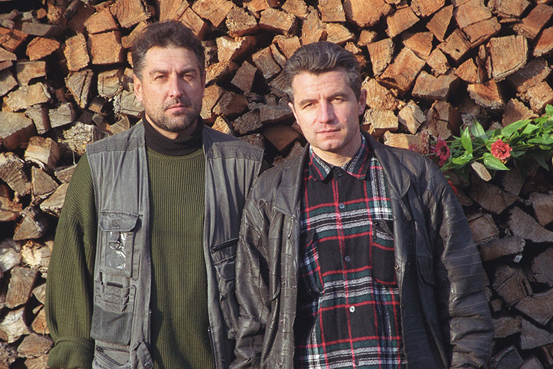 Anatol Kliashchuk and Leanid Dranko-Maysiuk, from his Facebook page