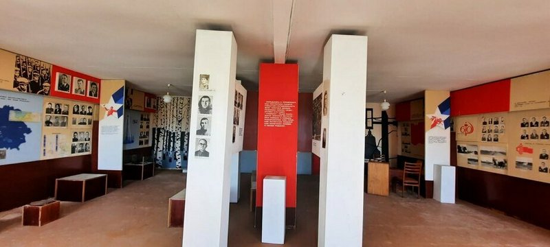 Экспазіцыя ў музеі вёскі Вялікія Прусы. Фота: асабісты альбом Антона Дзеручэнкі
