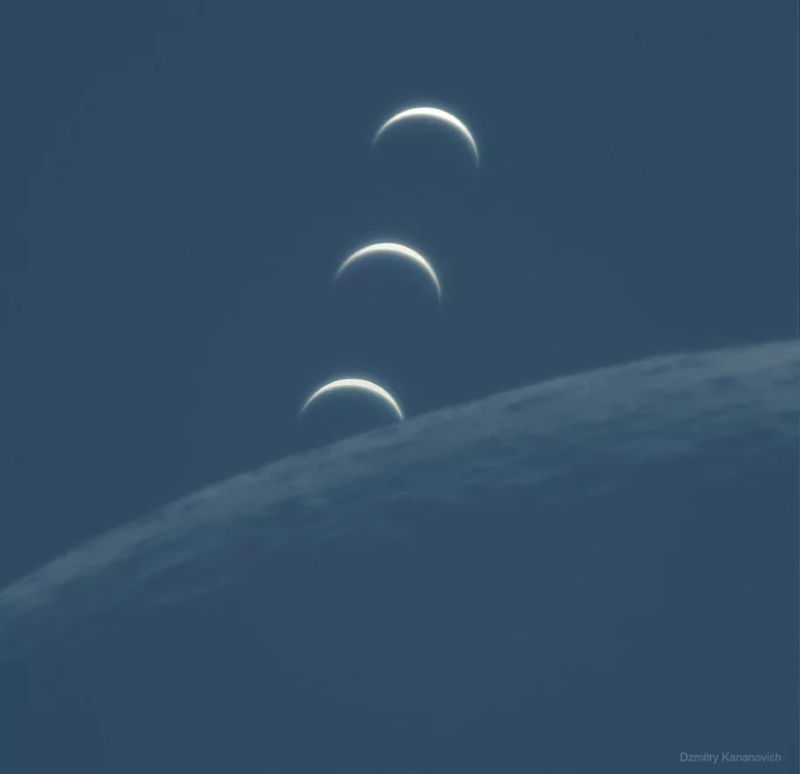Снимок дня на APOD — планета Венера. Автор: Дмитрий Кононович. Фото: apod.nasa.gov