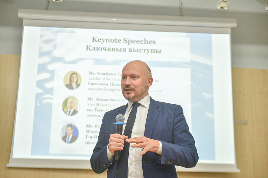 Jonas Survila, the deputy foreign minister of Lithuania. Photo: BAJ