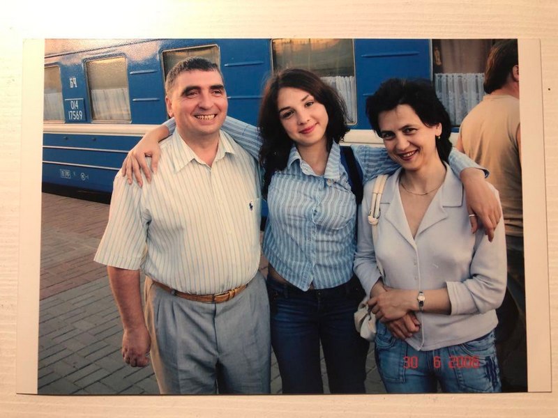 Фота з архіва Мары Тамковіч