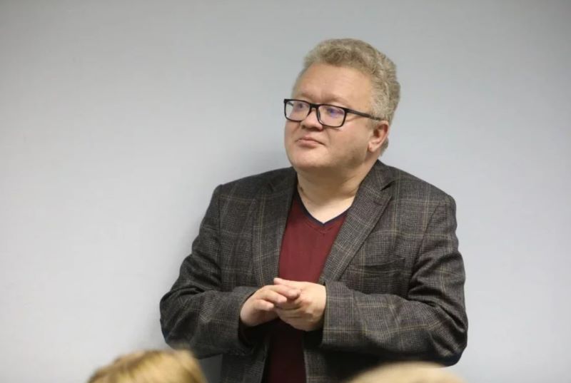 Владимир Капцев. Фото: телеграм-канал журфака БГУ