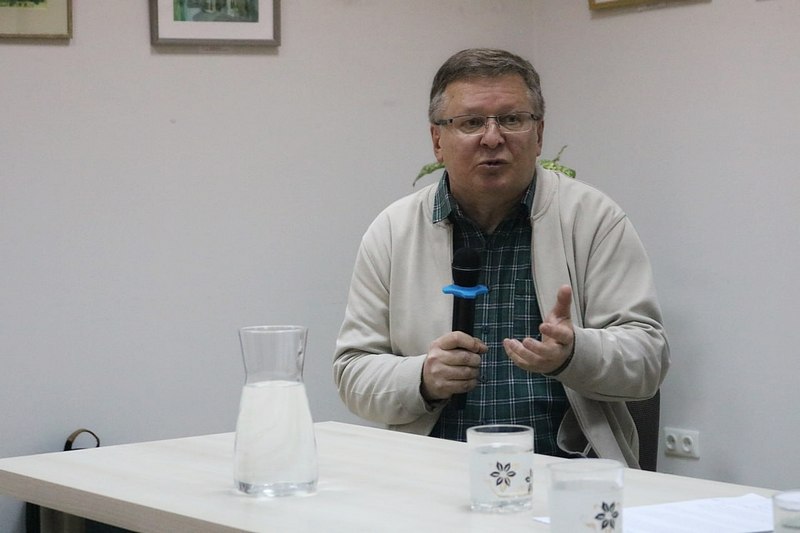 Мовазнаўца, грамадзкі дзеяч Вінцук Вячорка. Фота: аўтар для БАЖ