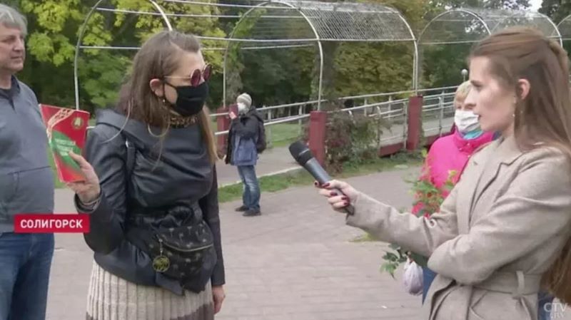 Фота: Скрын рэпартажа СТБ