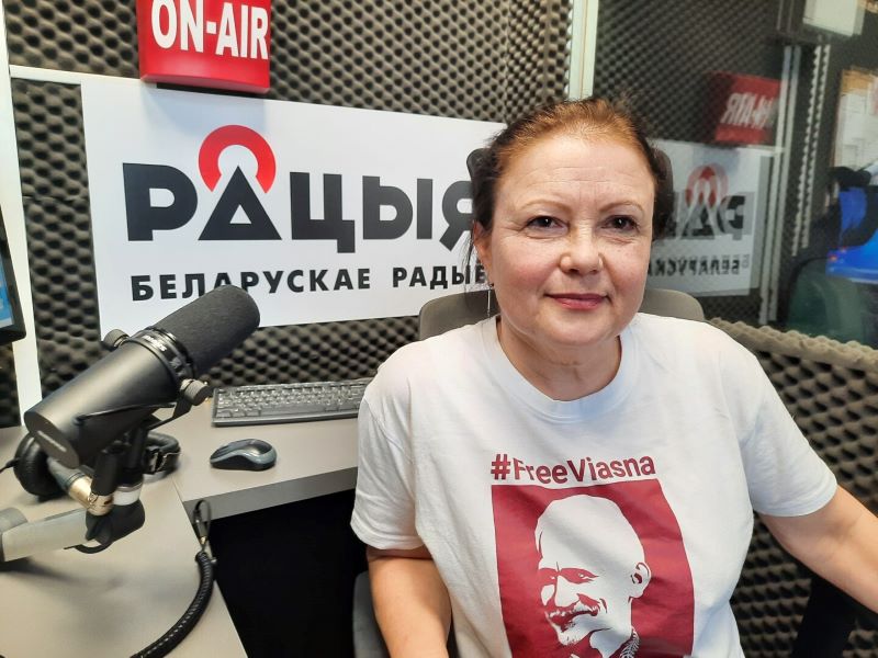 Алена Маслюкова. Фота: Беларускае Радыё Рацыя