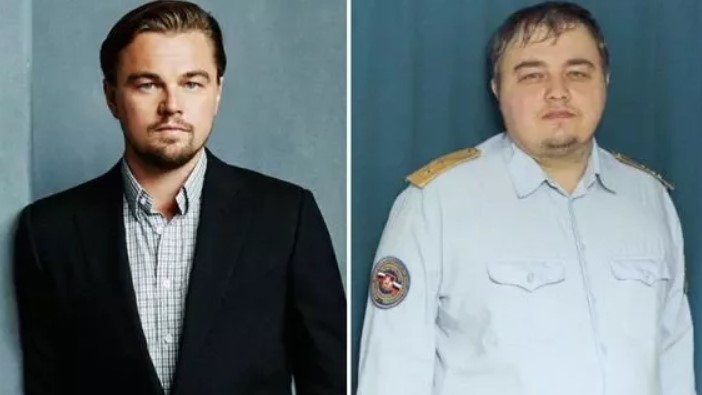 Фейковый ДиКаприо (справа), сделанный природой, а не ИИ / коллаж: Barnorama