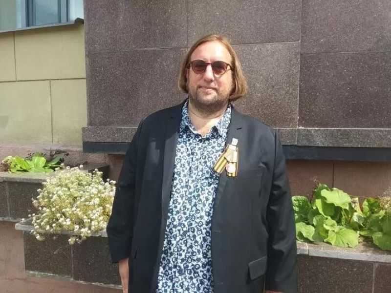 Председатель контрольной комиссии Компартии Швейцарии Давид Рассо. Фото: «Мінская праўда» / Виктория Масько