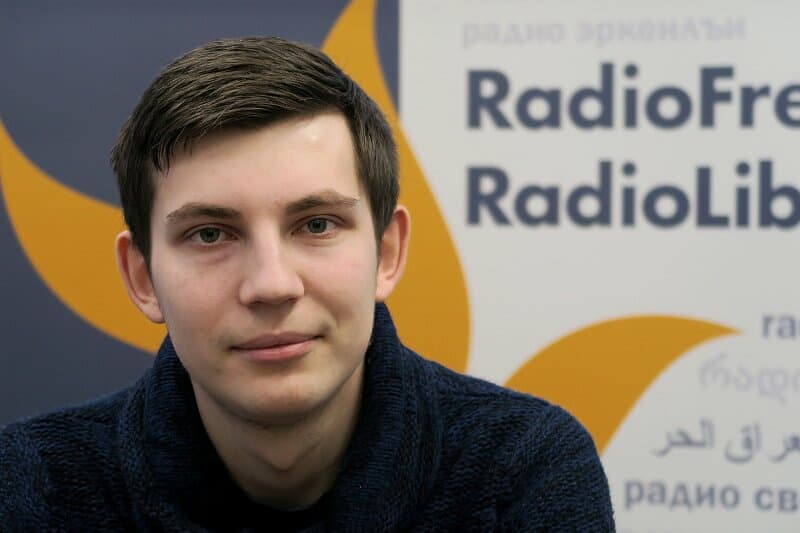 Журналіст «Радыё Свабода» Ігар Лосік. Фота: Вясна