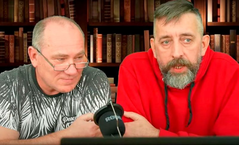 Александр Кабанов и Сергей Петрухин. Скриншот из видео ютуб-канала Народный репортер