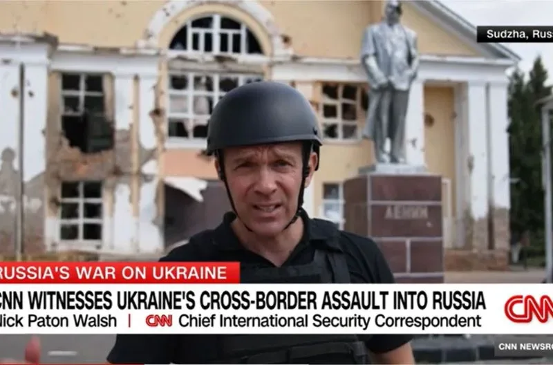 репортаж журналиста CNN Ника Пейтона Уолша из Суджи