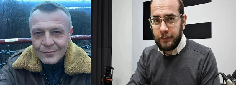 Daniil Palianski and Ihar Ilyash