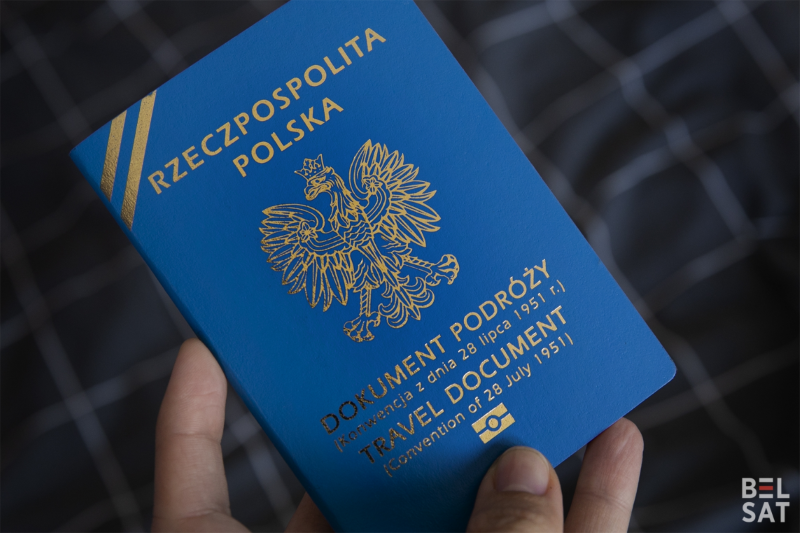 пашпарт замежніка