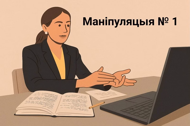 Маніпуляцыя замест фактаў