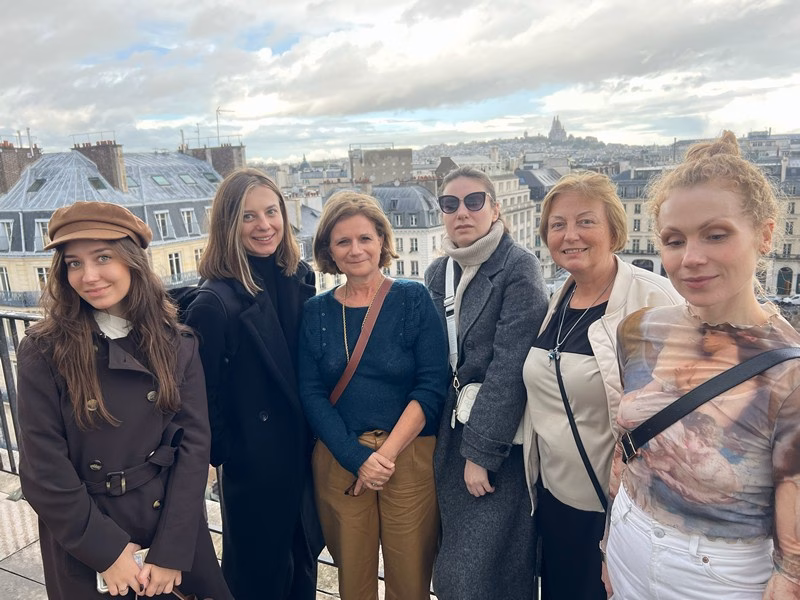Belarusian journalists in Paris