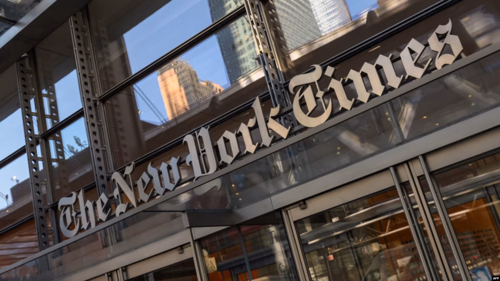 The New York Times падала ў суд на Perplexity